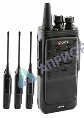 Комплект раций СОЮЗ-2х10 черный